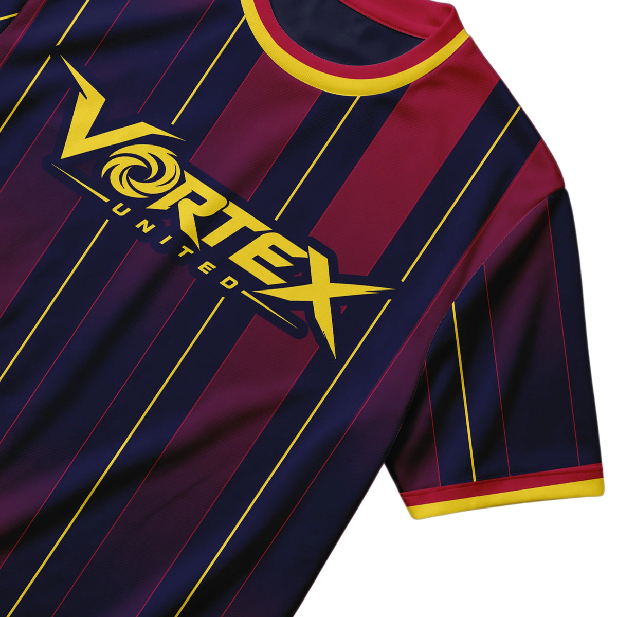 Sublimated Soccer Jersey (Style 2) — close-up