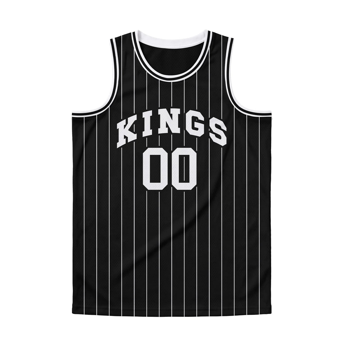 Round Neck Basketball Jersey — front view