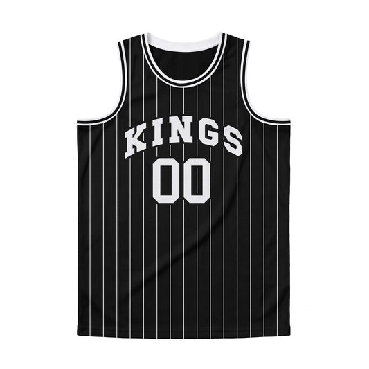 Round Neck Basketball Jersey — front view