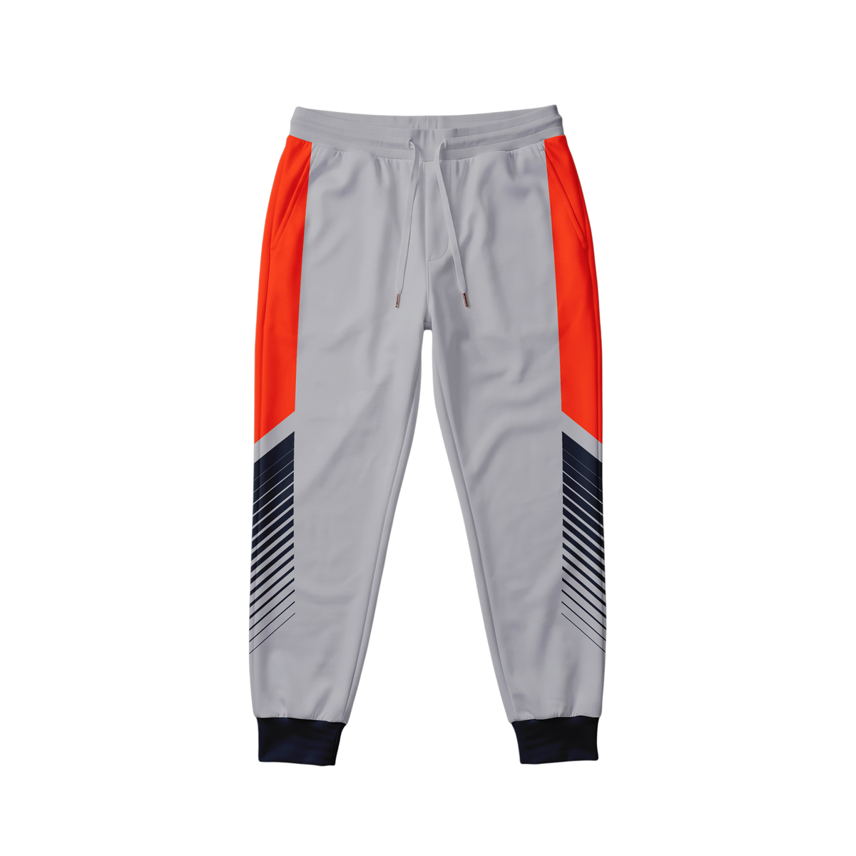 Sublimated Cuffed Jogger Sweatpants — front view