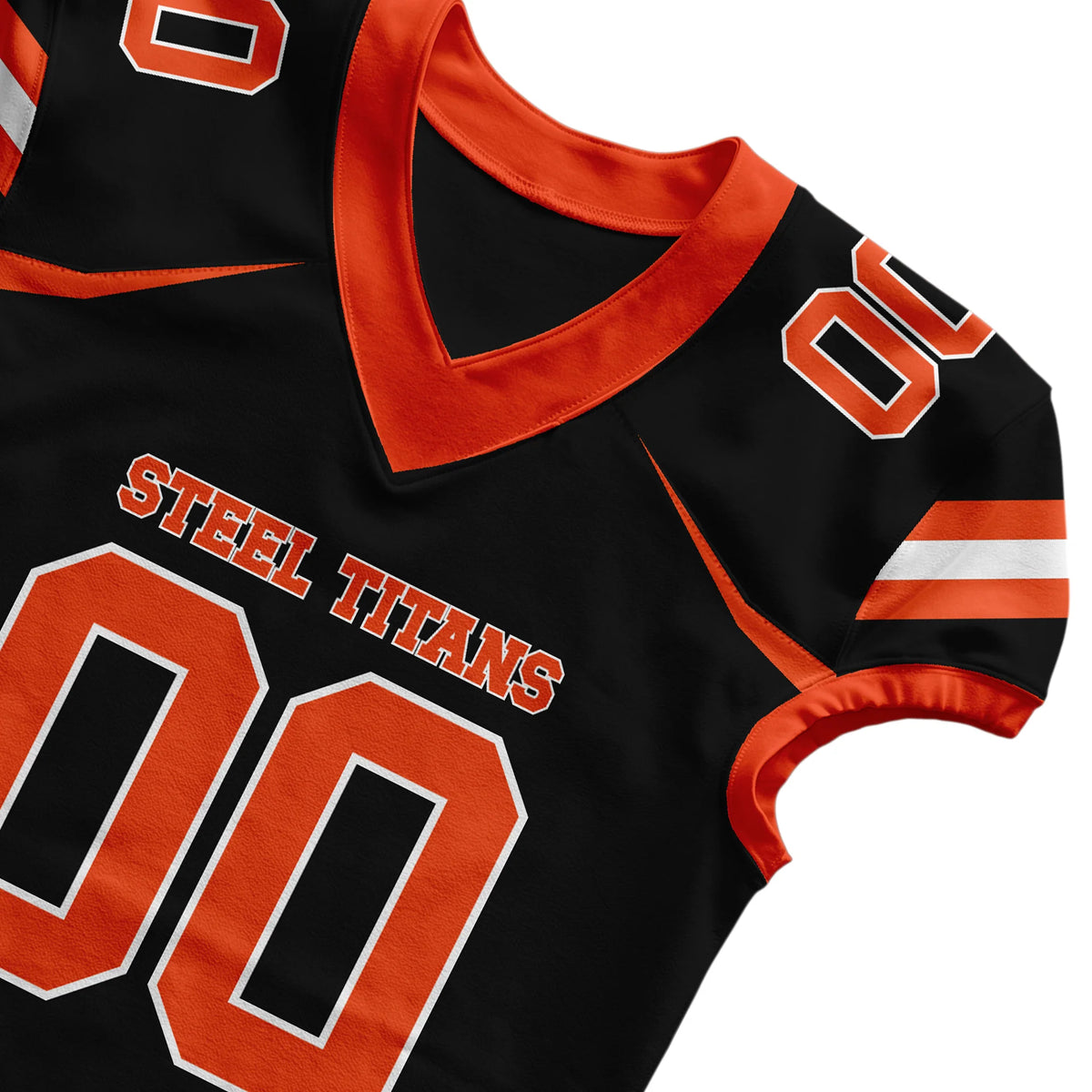 Sublimated Football Jersey — close-up