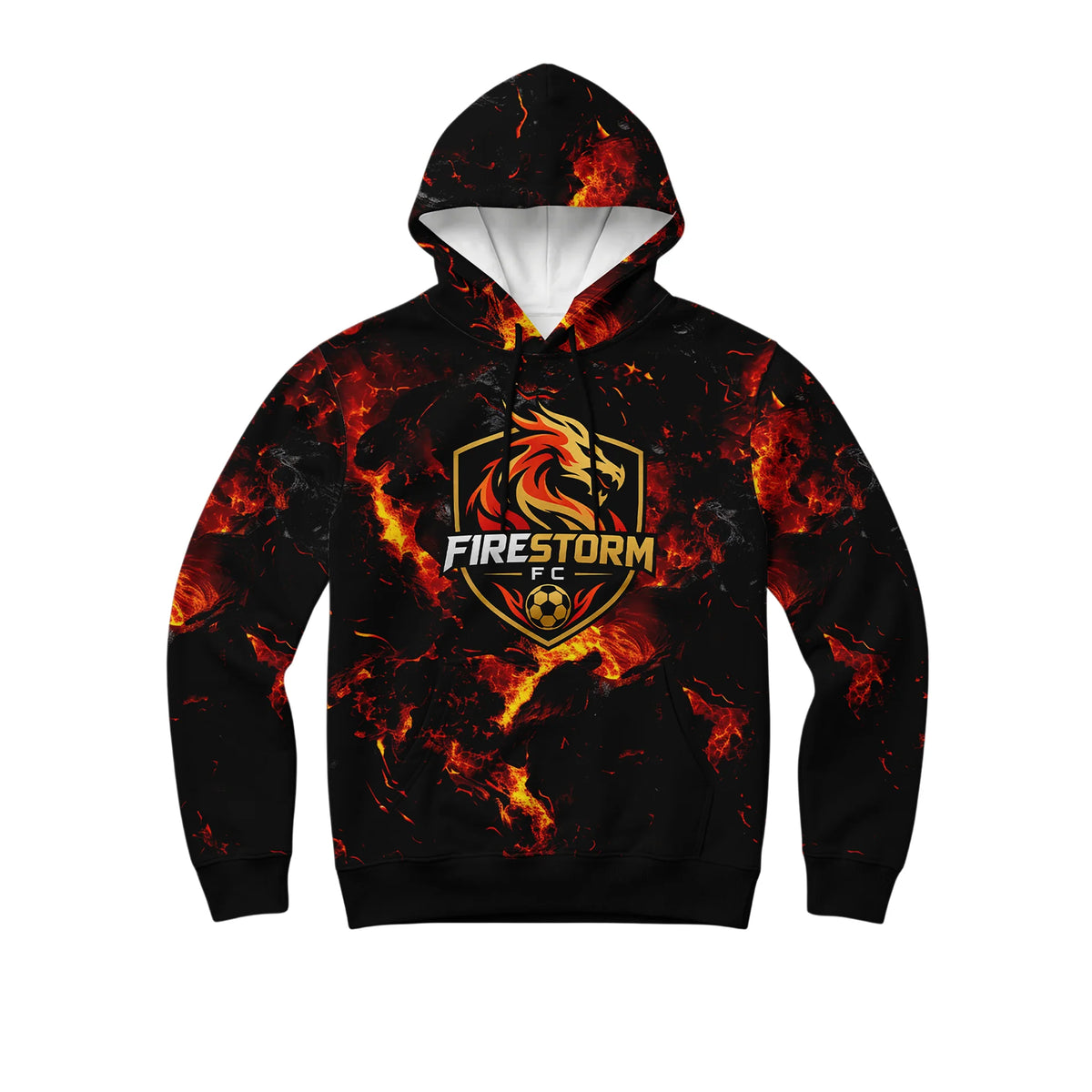 Sublimated Hoodie — front view