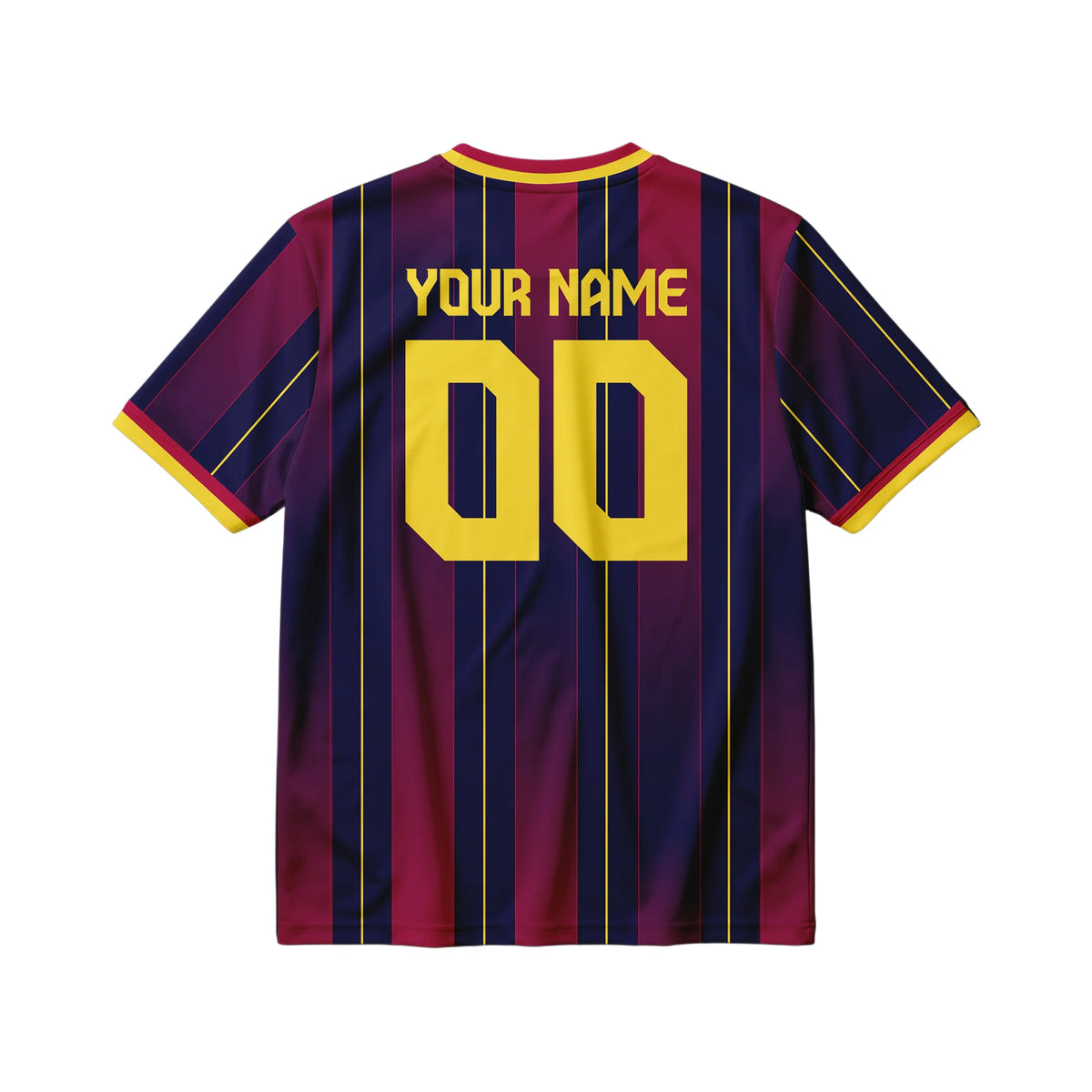 Sublimated Soccer Jersey (Style 2) — back view