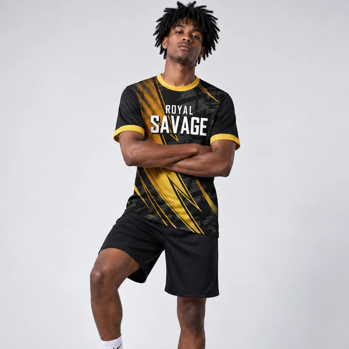 Sublimated T-Shirt — on model