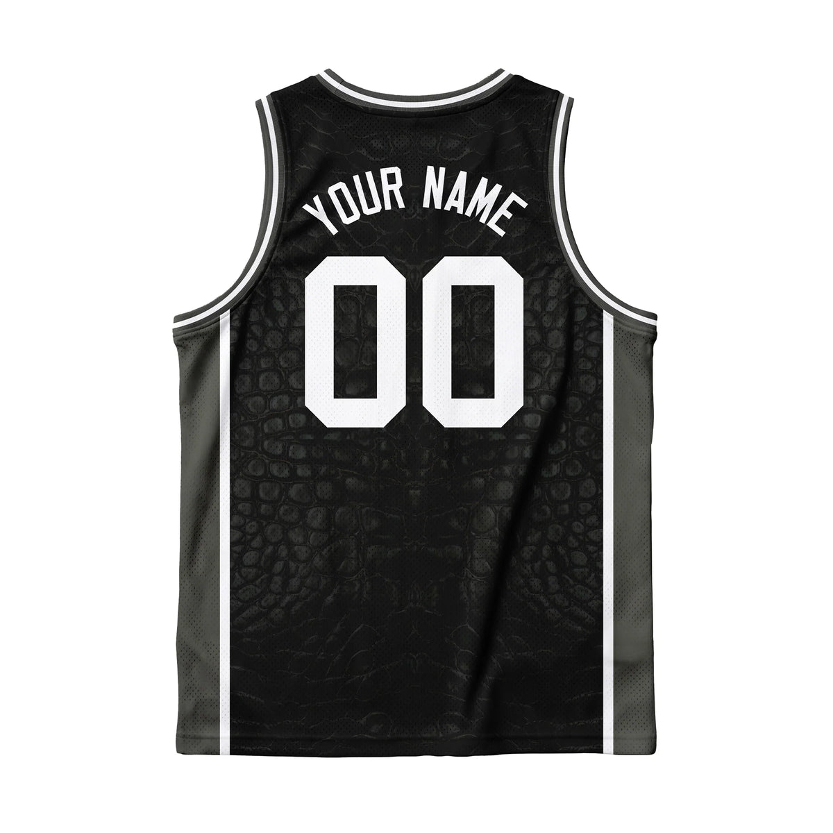 V-Neck Basketball Jersey — back view